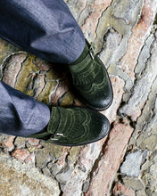 Load image into Gallery viewer, SUEDE GREEN LOAFERS
