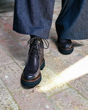 Load image into Gallery viewer, DARK BROWN LOW BOOTS
