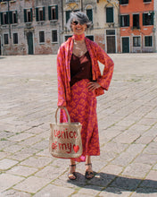 Load image into Gallery viewer, SERENA SKIRT - Pink with orange flowers
