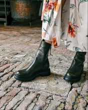 Load image into Gallery viewer, FOREST GREEN LEATHER BOOTS
