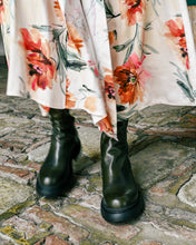 Load image into Gallery viewer, FOREST GREEN LEATHER BOOTS
