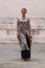 Load image into Gallery viewer, HANDPRINTED SILK DRESS
