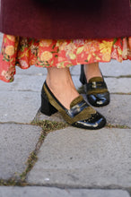 Load image into Gallery viewer, GREEN HEEL MOCASSINO
