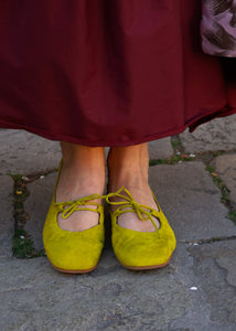 KIWI SUEDE BALLERINA