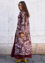 Load image into Gallery viewer, LONG COAT PINK/BROWN - REVERSIBLE
