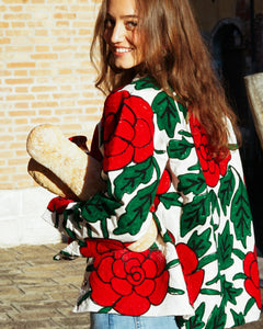 ROSE EMBROIDERY JACKET