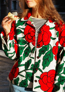 ROSE EMBROIDERY JACKET