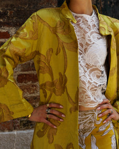 LONG COAT YELLOW/GOLD