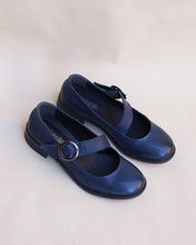 Load image into Gallery viewer, BLUE MARY JANES
