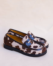 Load image into Gallery viewer, COW-PRINT LEATHER MOCASSINO
