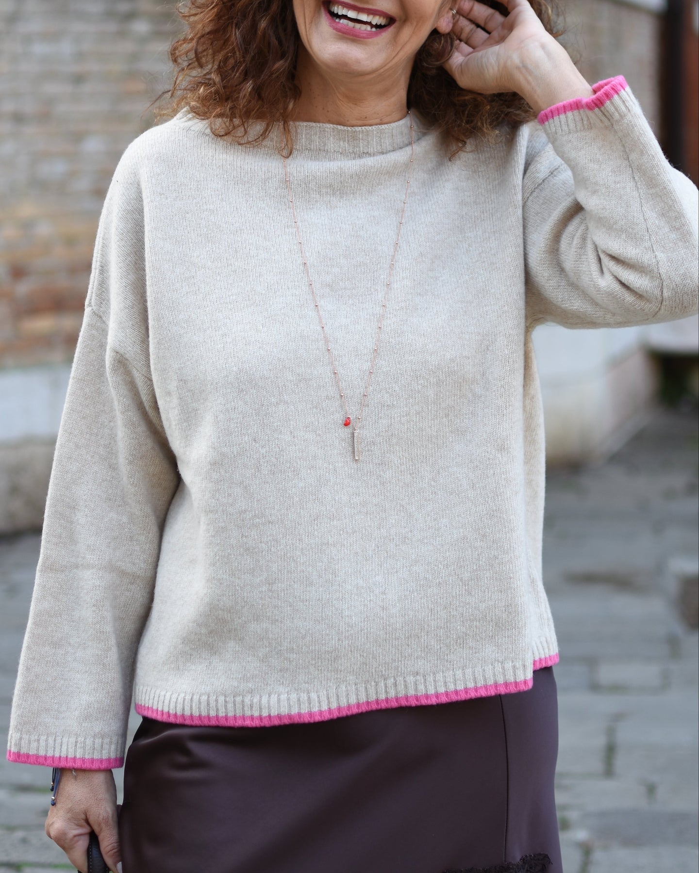 GIOVA SWEATER - CREAM
