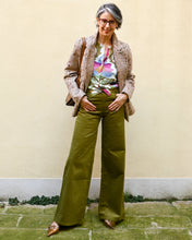 Load image into Gallery viewer, PANTA VELVET GREEN
