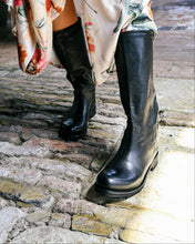 Load image into Gallery viewer, BLACK LEATHER BOOTS
