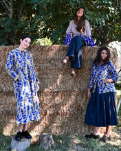 Load image into Gallery viewer, BLUE ROSES EMBROIDERED DRESS
