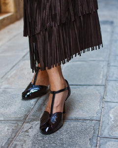 BLACK/BROWN TANGHERA