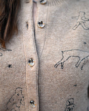 Load image into Gallery viewer, BEIGE WOOL CARDIGAN
