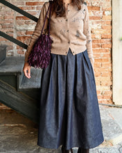 Load image into Gallery viewer, SARA MIDI SKIRT - JEANS
