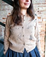 Load image into Gallery viewer, BEIGE WOOL CARDIGAN
