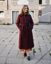 Load image into Gallery viewer, BURGUNDY COAT
