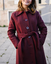 Load image into Gallery viewer, BURGUNDY COAT
