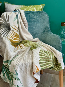 PALMS Cotton Blanket