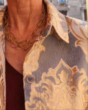 Load image into Gallery viewer, WOODY JACKET - Blue and gold
