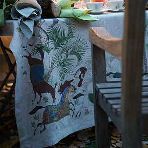 CIRCUS Linen Tablecloth 160X230 cm