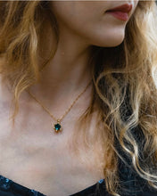 Load image into Gallery viewer, PETROL BLUE STONE NECKLACE
